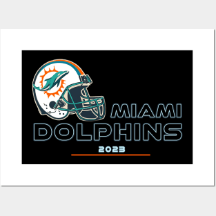 Miami Dolphins Retro Posters and Art